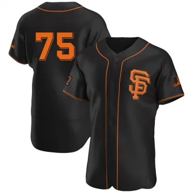 Camilo Doval Men's San Francisco Giants Home Cooperstown Collection Jersey  - White Replica