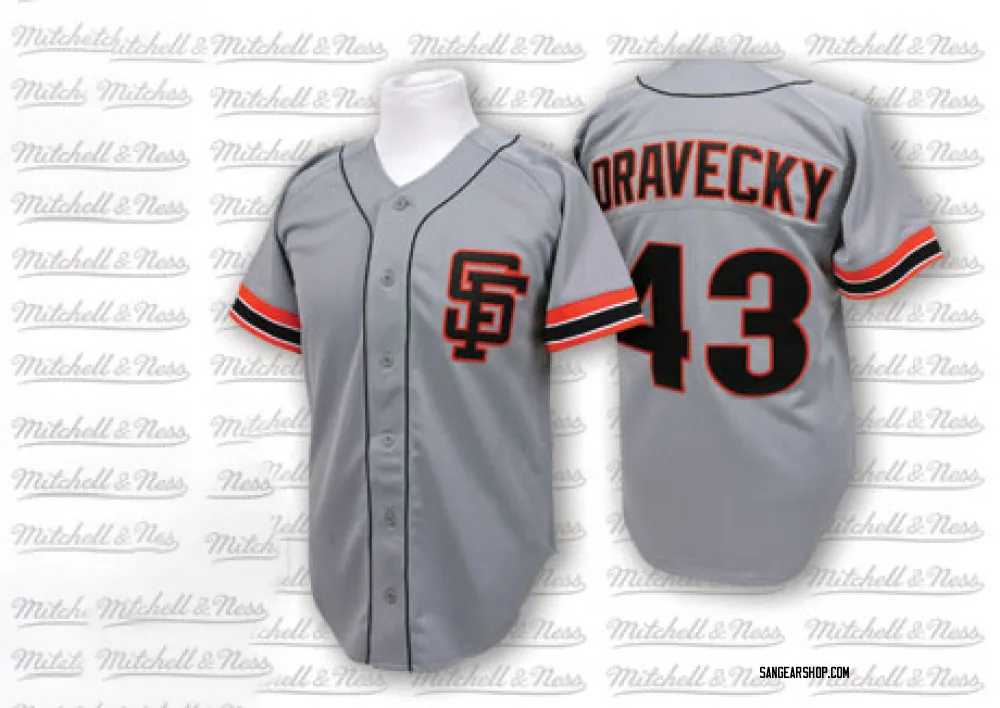 Dave Dravecky Men's San Francisco Giants 1989 Throwback Jersey - White  Replica