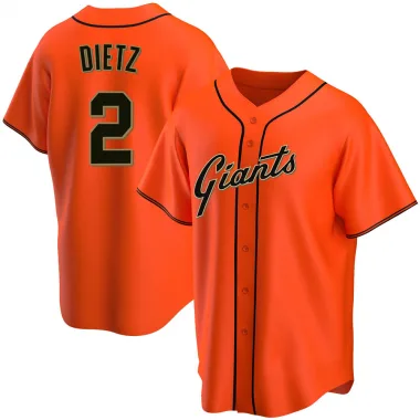 Dick Dietz San Francisco Giants Youth Black Roster Name & Number T-Shirt 