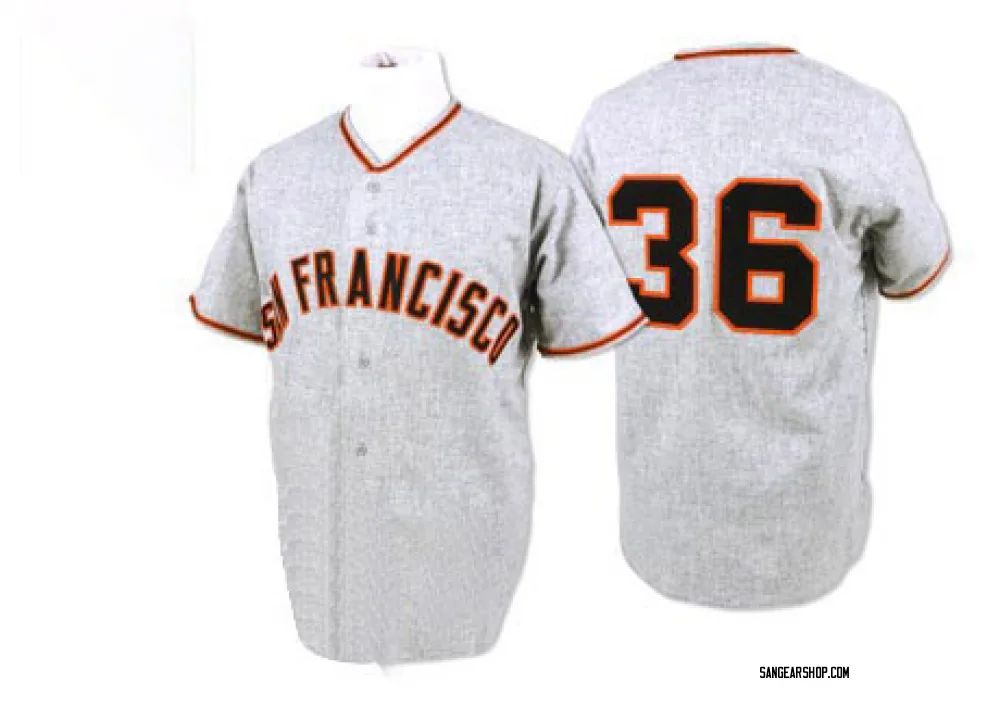 san francisco giants grey jersey